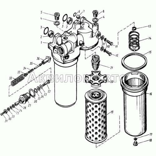 Фильтр очистки масла Фильтр очистки масла