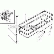 Поддон блока цилиндров