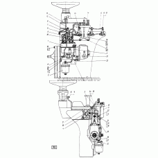 Система топливная СМД-21, -22, 22А, 23, 23.01, 23.02, 24, 24.01, 24.02