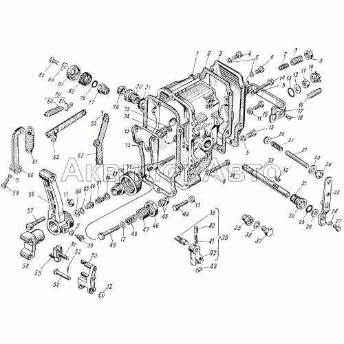 Крышка регулятора частоты вращения