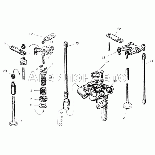 Клапаны и толкатели Клапаны и толкатели