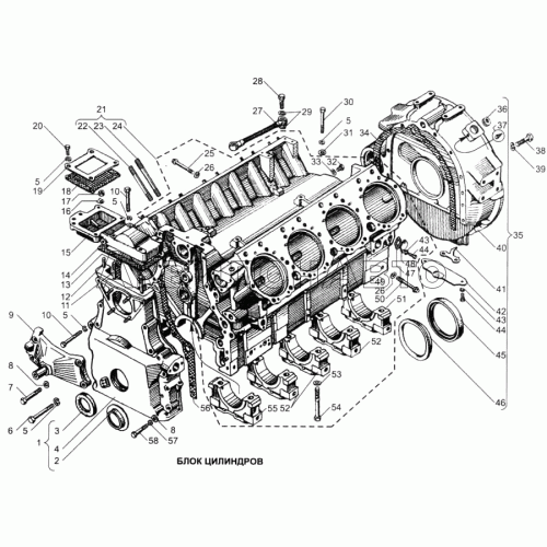 Блок цилиндров Блок цилиндров