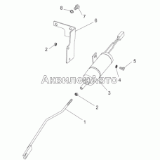 Привод рычага останова ТНВД