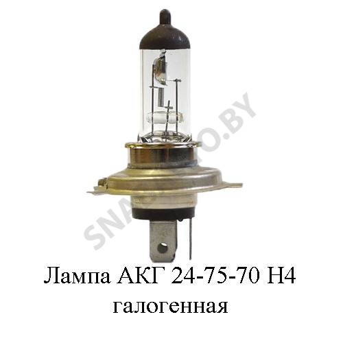 АКГ 24-75/70 H4 Лампа АКГ 24-75-70 H4 галогенная