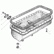 КАРТЕР МАСЛЯНЫЙ двигателей ЯМЗ-6562.10, ЯМЗ-6563.10