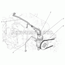 Установка компрессора 442-25с1-62