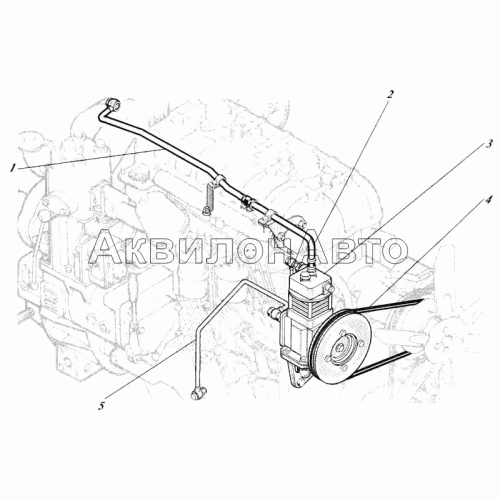 Установка компрессора 442-25с1-62
