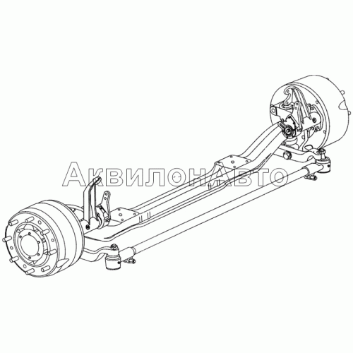 Ось передняя