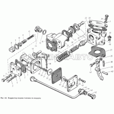Коллектор подачи топлива по наддуву