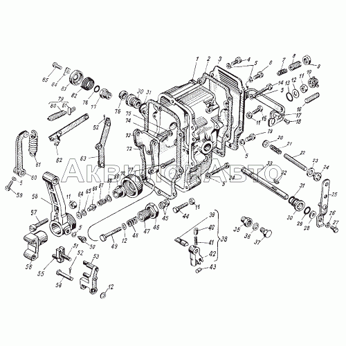 Крышка регулятора частоты вращения