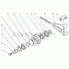 Ролик натяжной с кронштейном 442-56-13с12