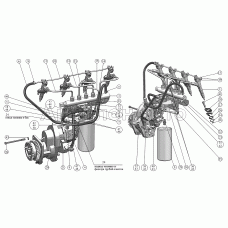 Топливные трубопроводы и установка топливной аппаратуры. (с системой топливоподачи «Common Rail»)