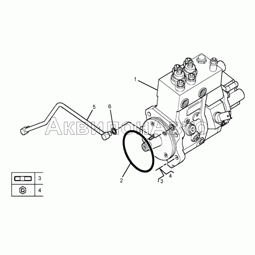 Насос топливный