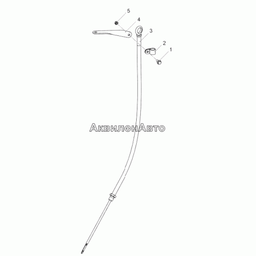 5342.1009045 Установка указателя уровня масла