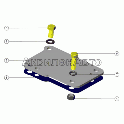 Установка заглушки Установка заглушки