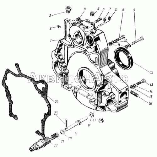 Картер маховика Картер маховика