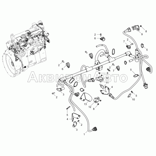 Жгут датчиков