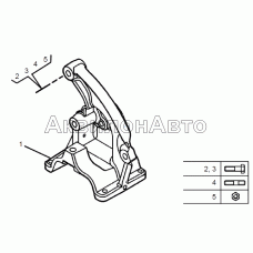 Кронштейн компрессора кондиционера