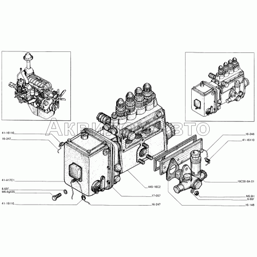Насос топливный
