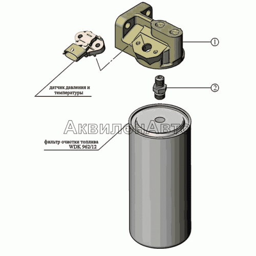 Корпус фильтра очистки топлива Корпус фильтра очистки топлива