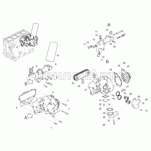 Модуль сервисный (для двигателя ЯМЗ-53442-01) 53442-30-101300-010