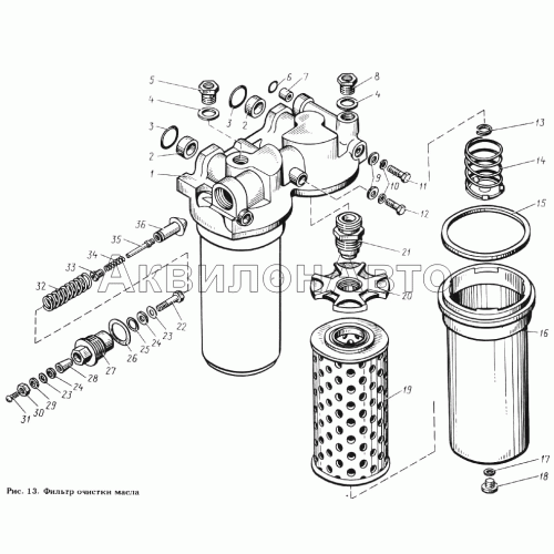Фильтр очистки масла