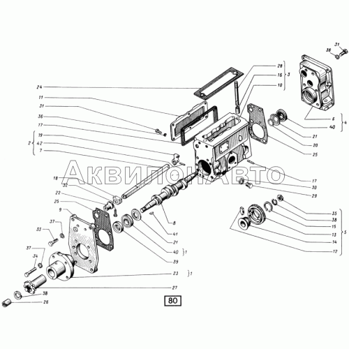 Топливный насос СМД-14НГ,-14БН,-15Н,-19,-20