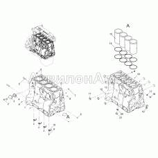 Блок цилиндров 5340-30-100200-010