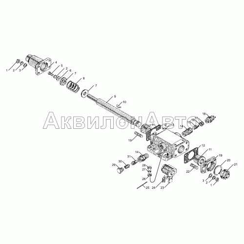 Механизм управления переключением передач