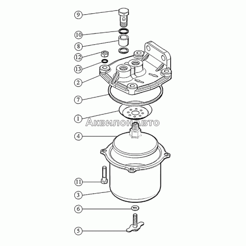 Фильтр топливный грубой очистки Фильтр топливный грубой очистки