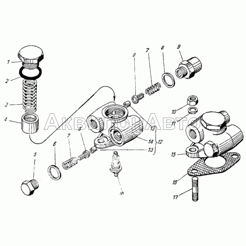 ТНВД модель 327 Насос топливный низкого давления