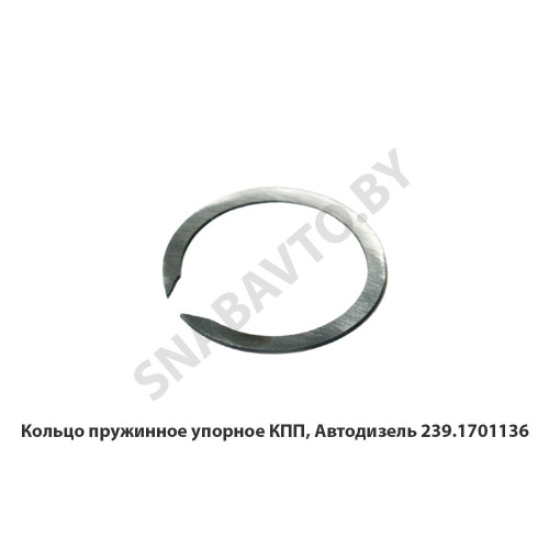 239.1701136 Кольцо пружинное упорное КПП, Автодизель