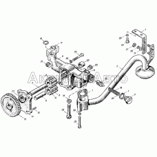 Приемник масляного насоса и масляный насос