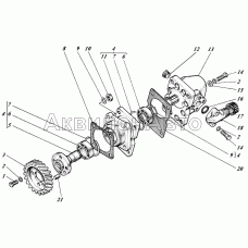 Насосы шестеренные с приводами 440-26с1-02
