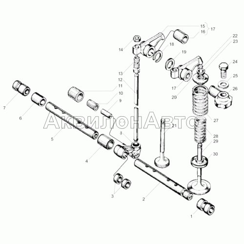 Клапаны и толкатели