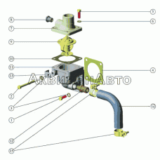 Установка корпуса термостата Установка корпуса термостата