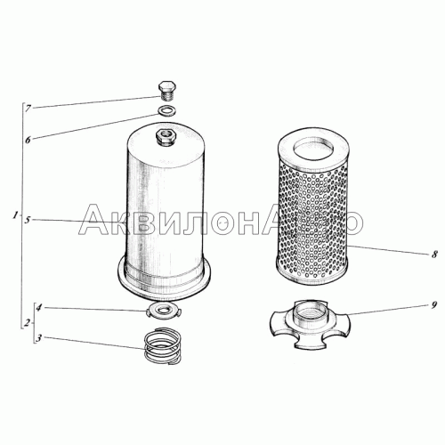 Колпак с элементом МФ-10с1 Колпак с элементом МФ-10с1