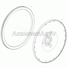 5340.1005118 Маховик с ободом 5340.1005118 Маховик с ободом