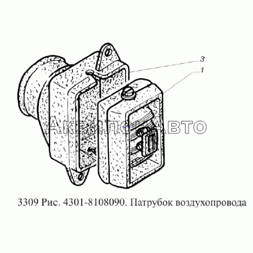 Патрубок воздухопровода