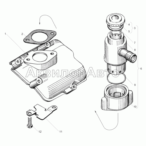 Вентиляция картера Вентиляция картера