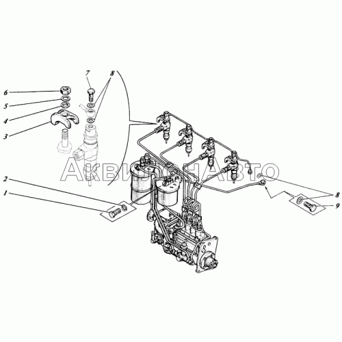 Система топливная 440-15с1