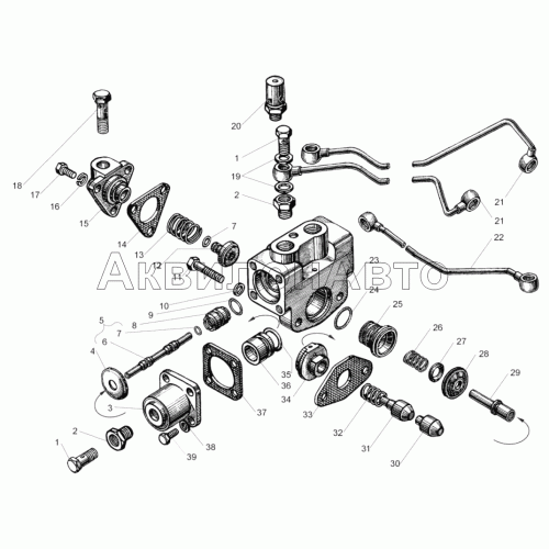 Управление механизмом переключения демультипликатора коробки передач Управление механизмом переключения демультипликатора коробки передач