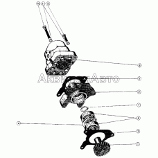 Установка насоса рулевого управления