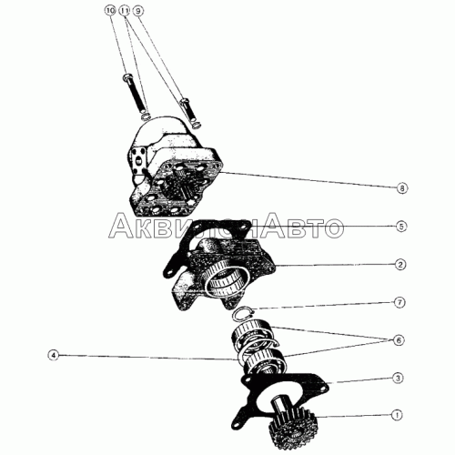 Установка насоса рулевого управления Установка насоса рулевого управления