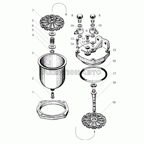 Фильтр предварительной очистки топлива Фильтр предварительной очистки топлива