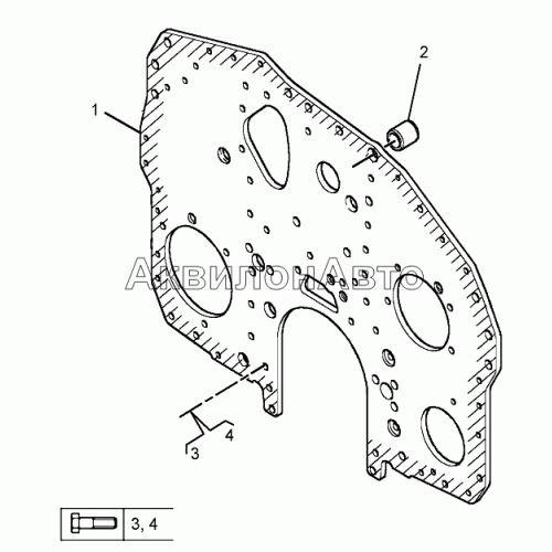 Лист торцево