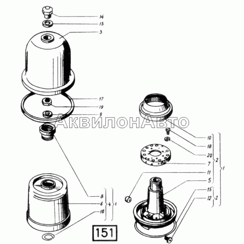 Ротор центрифуги СМД-17,-17Н.01,-17Н.02,-17Н.03,-17Н.04,-18,-18Н.01,-18Н.02,-18Н.03,-18Н.04