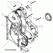 Картер маховика