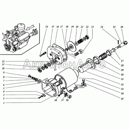Реле стартера