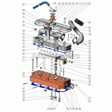 Установка головки цилиндров и впускного тракта. Клапаны и толкатели клапанов